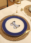 Blossom Series Porcelain Dinner Plates, Set of 6