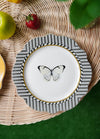 Mystique Series Porcelain Side Plates, Set of 6