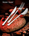 Sedef Series 24-Piece Cutlery Set (For 4 people)