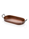 Copper Oval Serving Tray (54 x 23 cm)