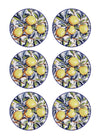 Odore Di Limone Collection Side Plates, Set of 6