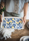Odore Di Limone Collection Rectangular Serving Platter – 34 x 25 cm