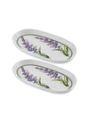 Provence Collection Oval Serving Platter, Set of 2 (29 x 16 cm)