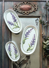 Provence Collection Oval Serving Platter, Set of 2 (29 x 16 cm)