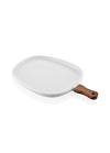 Woody Collection Porcelain Serving Board - 38 x 25 cm