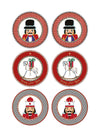 The Nutcracker Series Side Plates, Set of 6