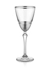 Glam Series Wine Glasses, Set of 6 - Silver