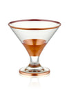 Glam Series Dessert Glasses, Set of 6 - Copper