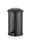 Black Step On Bathroom Rubbish Bin, 5L