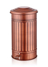 Copper Step On Rubbish Bin, 24L