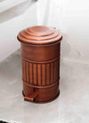 Copper Step On Bathroom Rubbish Bin, 5L