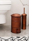 Copper Step On Bathroom Rubbish Bin, 5L