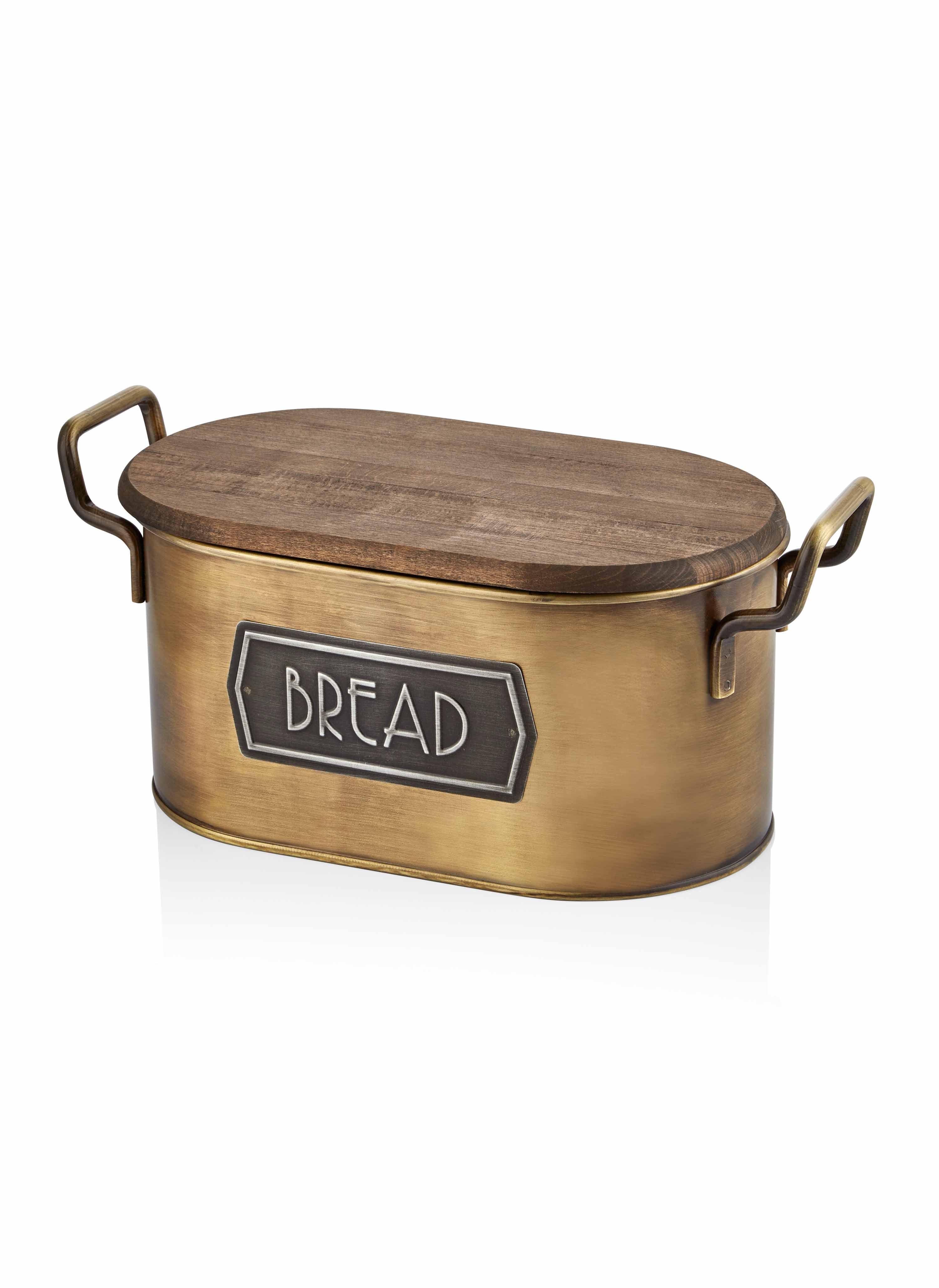 Gold Bread Bin The Mia UK