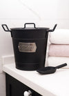 Black Washing Powder Storage Box