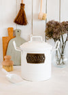 White Kitchen Storage Box