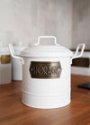 White Kitchen Storage Box