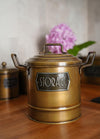 Gold Kitchen Storage Box