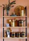 Gold Kitchen Storage Box