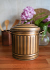 Gold Countertop Waste Basket, 4L