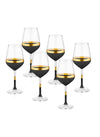 Glow Series Wine Glasses, Set of 6