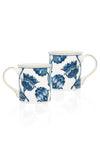 Fleur Series Mugs, Set of 2