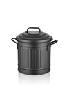 Black Countertop Waste Basket, 4L