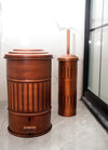 Copper Step On Bathroom Rubbish Bin, 5L