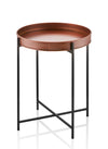 Copper Round Side Table