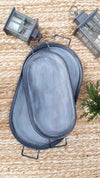 Stone Series Oval Serving Tray (66 x 32 cm)