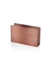 Copper Napkin Holder - 8 cm (H) x 13 cm (W) x 2 cm (D)